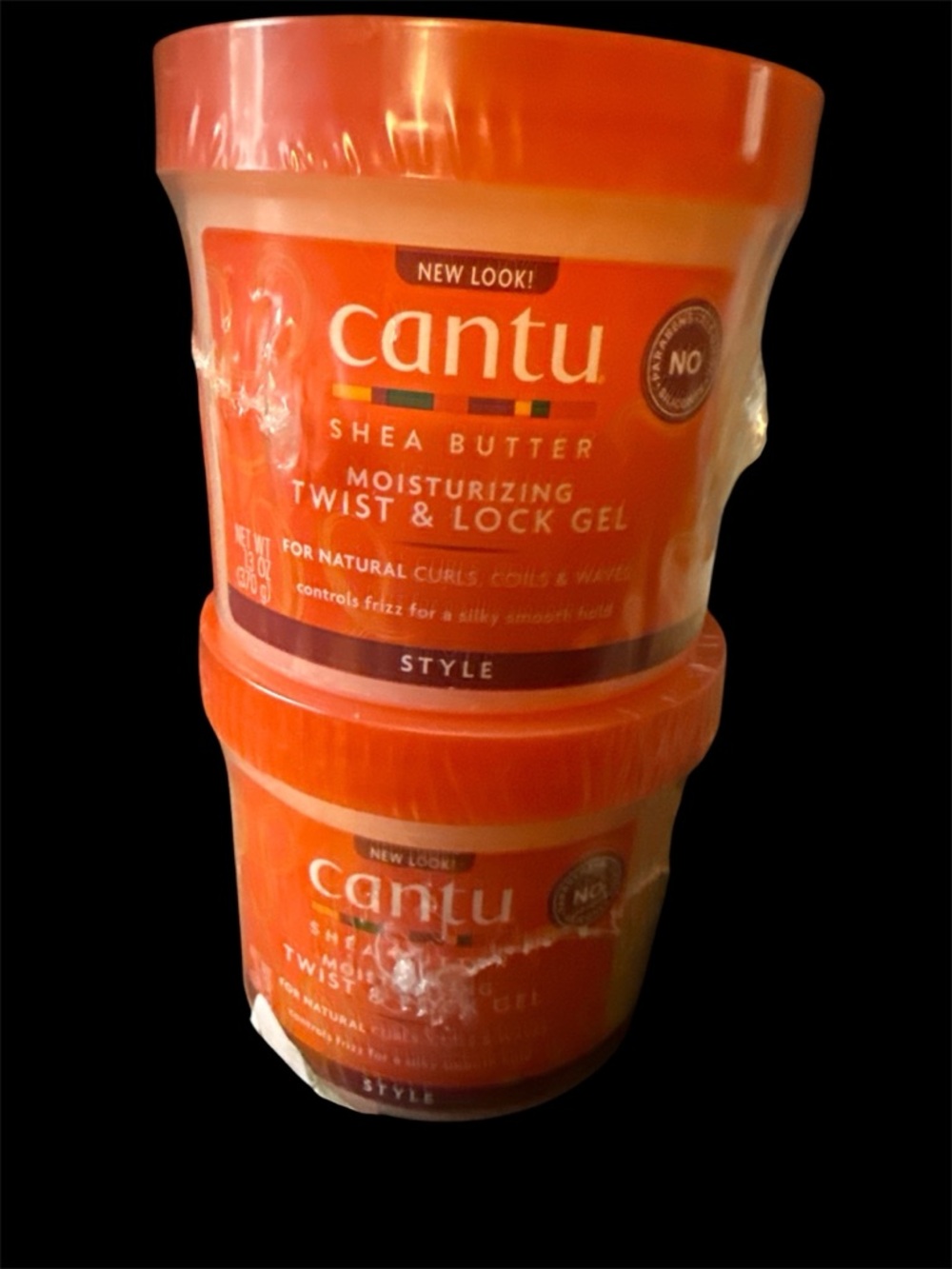 Shea Butter Moisturizing Twist & Lock Gel - Bundle of 2